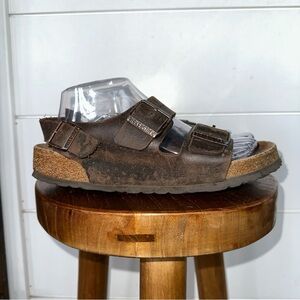 Birkenstock Soft Footbed Habana Oiled Leather Milano EU 40 US 9 Regular Fit